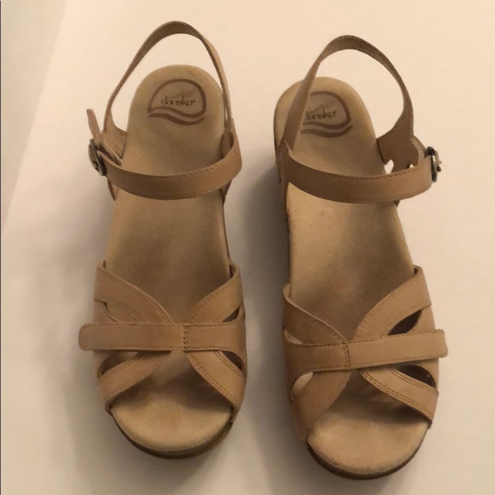 Dansko season sz 40 stone burnished calf